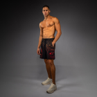Шорти - Venum Quetzal Fury Training shorts - Black/Fury Red/ Tangerine​